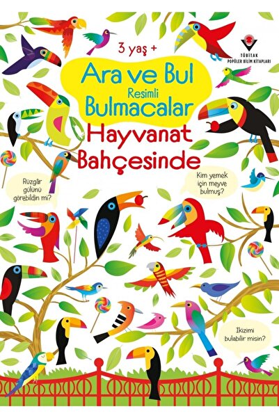 Tübitak Yayınları Search and Find Illustrated Puzzles at the Tübitak Zoo