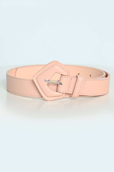 mica Leather Women's Belt with Small Buckle