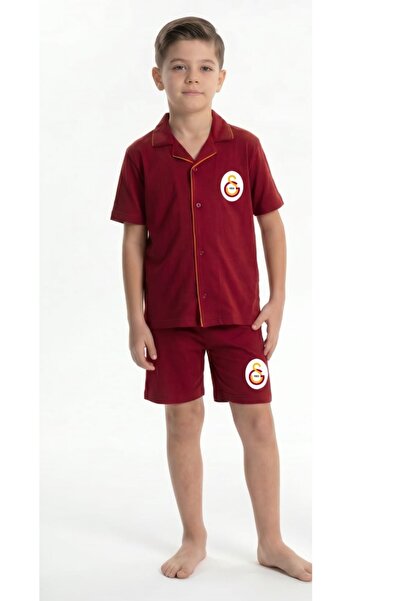 Galatasaray Originalna licencirana, dečačka pidžama sa četvrtastim ovratnikom...