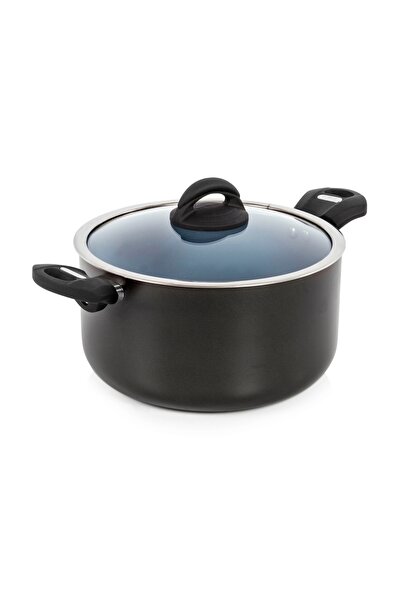 Tower Cerasure 24cm Ceramic Non-Stick Casserole Dish with Lid, Dishwasher Saf...