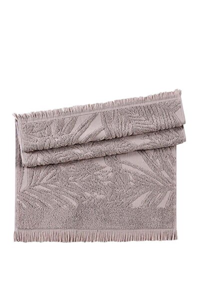 Pupilla Collection Miami %100 Pamuk 50*90 Tekli Yüz Havlusu - Pudra