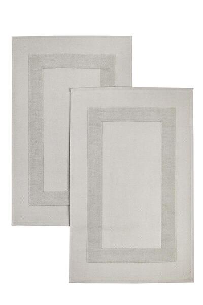 Pupilla Collection Bernini %100 Pamuk 50X80 2'Li Ayak Havlusu - Bej