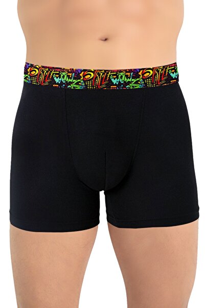 Just inner Boxer pentru bărbați cu model de fructe (47% modal - 47% bumbac - ...