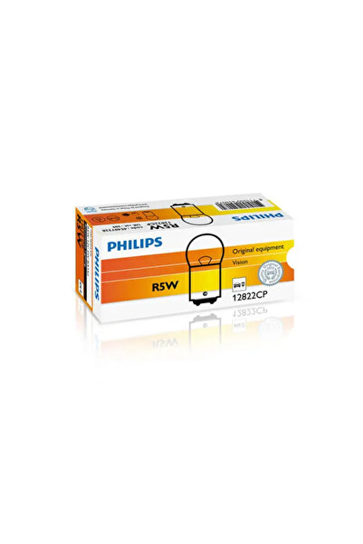 Philips Халогенна автомобилна крушка Vision R5W 5W 12V 12822CP