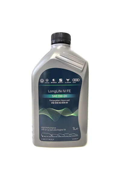 VW Моторно масло Група VAG LL IV FE 0W20 1L