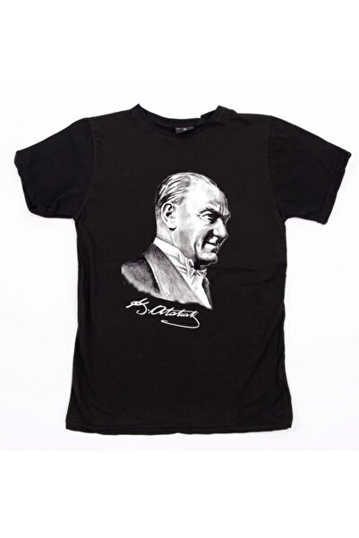 mAddog Atatürk Portre Tshirt /arkası Imzalı (relax Fit) / 9xl / 8xl / 7xl / 6...