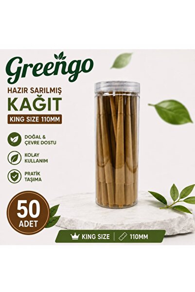 Genel Markalar Grngoo kahverengi kağıt 110mm king size 50 adet