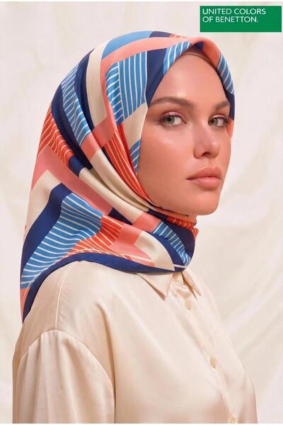 United Colors of Benetton Siena Patterned Scarf -1008-90*90