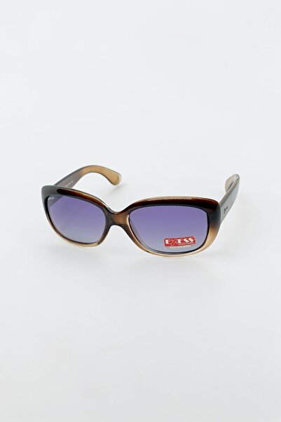 Exess 3-1398 1174 57 Ekartman Polarize Kadın Güneş Gözlüğü UV400 Korumalı Kem...