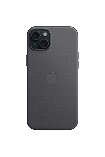 Apple Husă FineWoven cu MagSafe pentru iPhone 15 Plus, Negru
