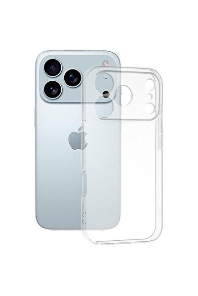 Techsuit Husă pentru iPhone 17 Pro - Silicon transparent - Transparentă