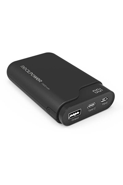 realpower PB-7500C 7500 mAh Li-ion Black