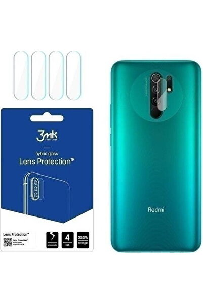 3MK Protecție lentilă Xiaomi Redmi 9 Protecție pentru lentila camerei 4 bucăți