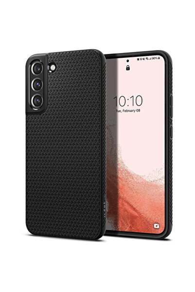 Spigen Калъф за Samsung Galaxy S22 5G - Liquid Air - Matte Black