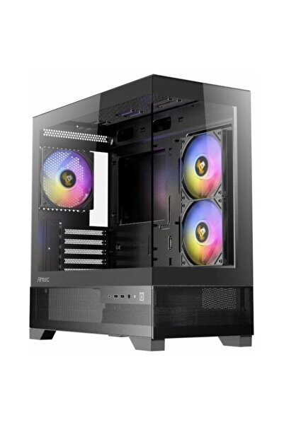 ANTEC 0-761345-10099-1, Mini Tower, Micro-ATX, ITX, Negru