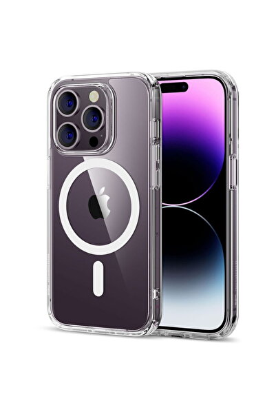 ESR Husă pentru iPhone 17 - Classic Hybrid HaloLock Kickstand - Transparentă