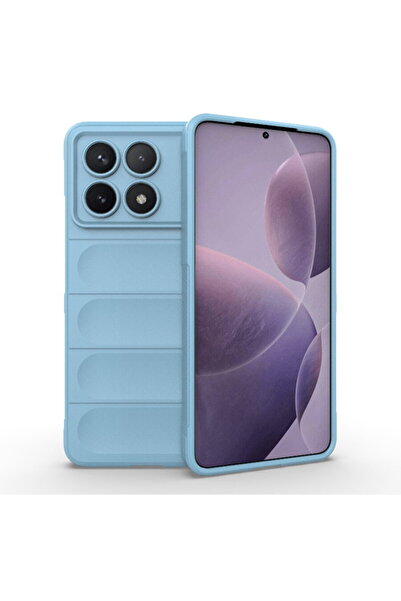 Techsuit Husa pentru Xiaomi Poco F6 Pro - Magic Shield - Bleu