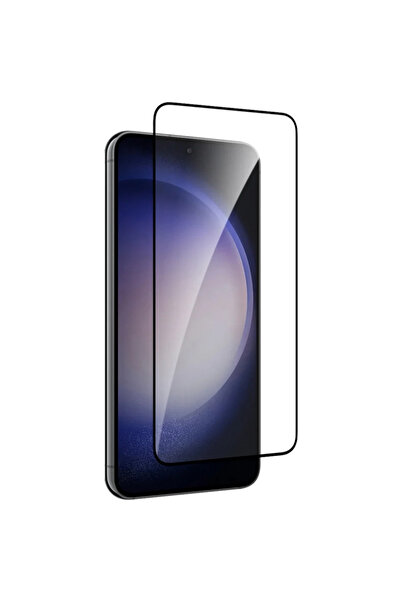 Puro Frame Tempered Glass with Black Frame for Samsung Galaxy S25 / S24