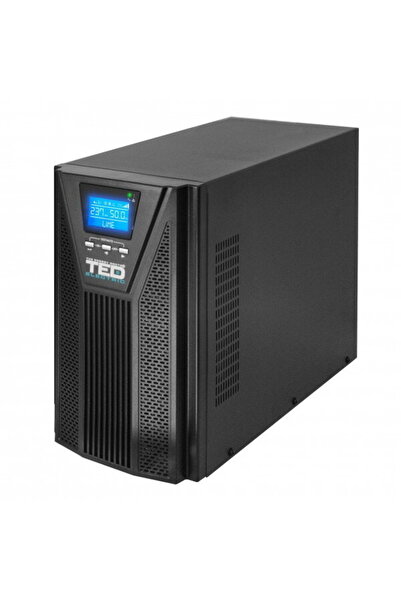 TED Electric TED003997 4 prize schuko 3000VA, gestionare online dublă conversie