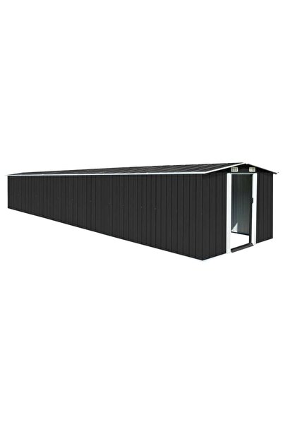 Concept Șopron de grădină, antracit, 257x779x181 cm, oțel galvanizat