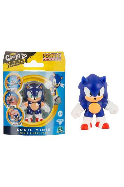 Genel Markalar Goojitzu Sonic Mini Figür Tekli Paket S3 GJN07000 - Sonic