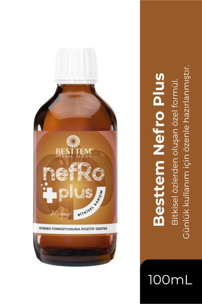 BESTTEM Nefro Plus Bitkisel Karışım – Hünnap ve Fındık Yağlı Doğal Destek - 1...