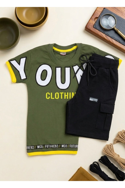 meyastore Boy's Suit Shorts Printed