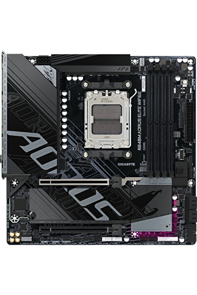 Gigabyte AORUS ELITE WIFI6E AM5 DDR5 BT mATX Negru
