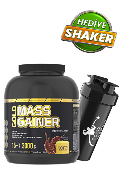 Torq Nutrition Gold Mass Gainer Karbonhidrat Tozu 3000 gr - Çikolata Aromalı