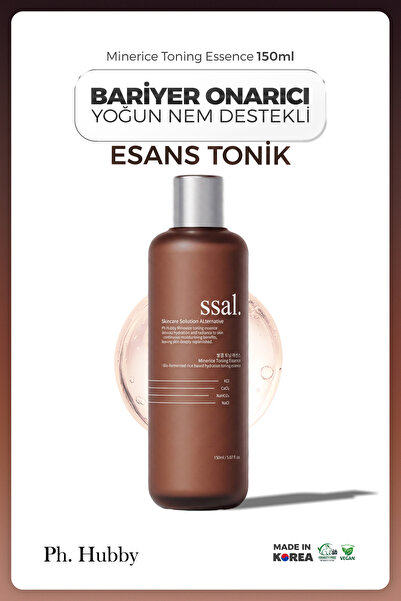Ph. Hubby Kore Nemlendirici Esans Tonik Pirinç Özü, Seramid & Panthenol 150 ml