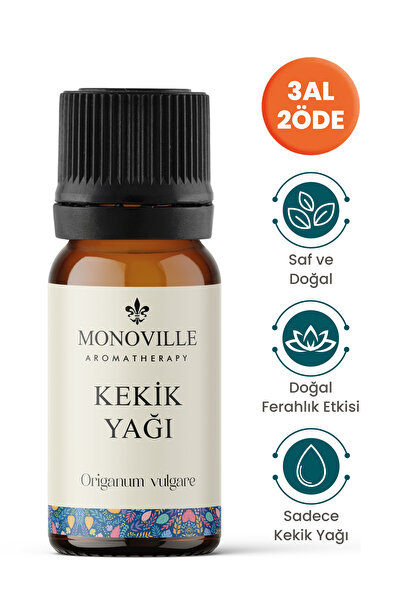 Monoville Kekik Uçucu Yağı 10 ml Saf ve Doğal (Oregano Essential Oil)