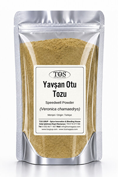 TOS The Organic Spices Yavşan Otu Tozu 100 gr (1. KALİTE) Veronica Chamaedrys...