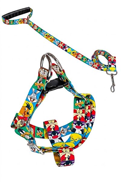 Angelapets Köpek Tasması ( Göğüs Tasması ) Gezdirme Kayışı Set