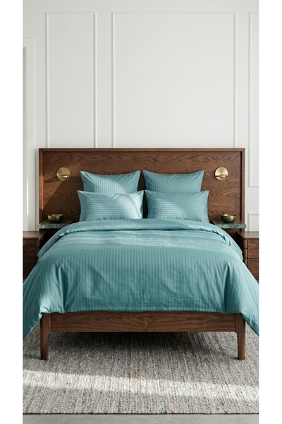 Minteks Deluxe Cotton Satin Double Duvet Cover Set