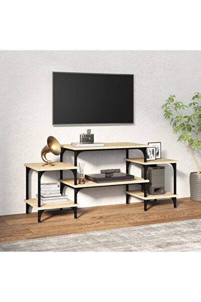 Concept Dulap TV, stejar sonoma, 117x35x52 cm, lemn prelucrat