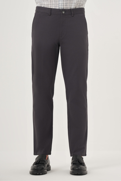 Morven Pantaloni de iarnă din chino gri pentru bărbați