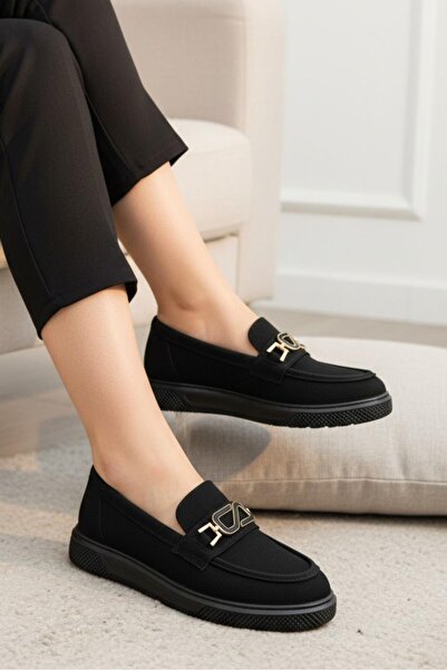 ISPARTALILAR D857 Comfortable Sole Daily Women's Shoes Laofer Women's Shoes O...