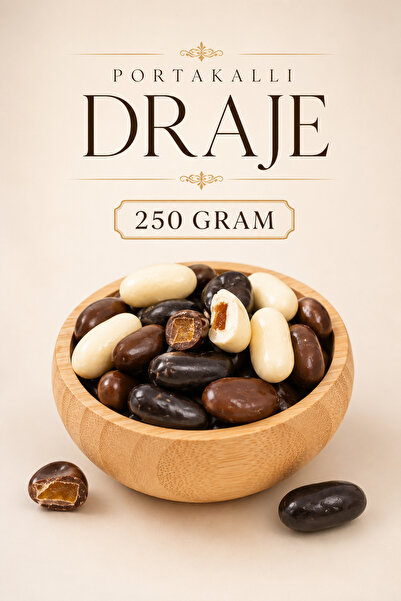 ÜLKÜ KURUYEMİŞ (250 GR) Portakallı Draje Hediyelik Tatlı Atıştırmalık