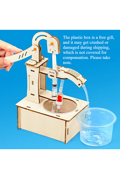 Choice Hand water pump Kids STEM Toys DIY Physical Model Science Experiment E...