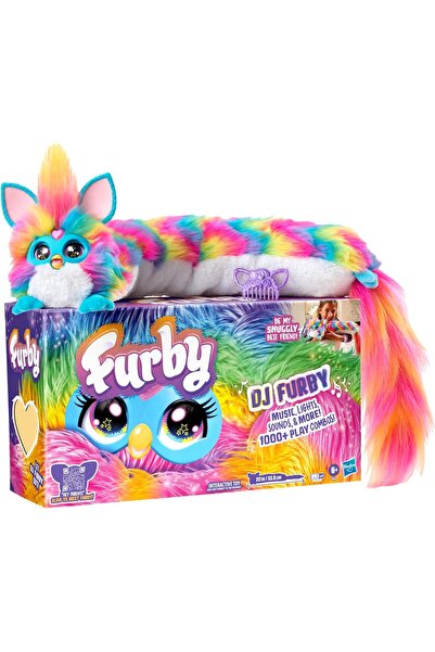 Yıldızan TTKTEKNOLOJİ Furby DJ Furby İnteraktif Oyuncak, Gökkuşağı - İngilizc...