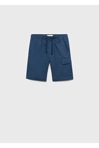 MANGO Kids Kargo cepli bermuda şort