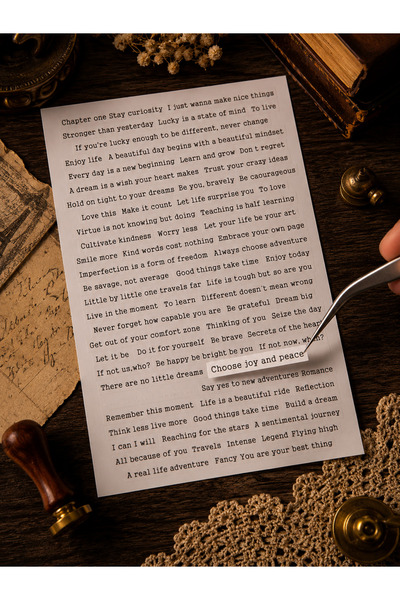 SF SCRAPBOOK KIRTASİYE ملصق جملة إنجليزية لدفتر القصاصات والمجلات وكتاب أعمال...