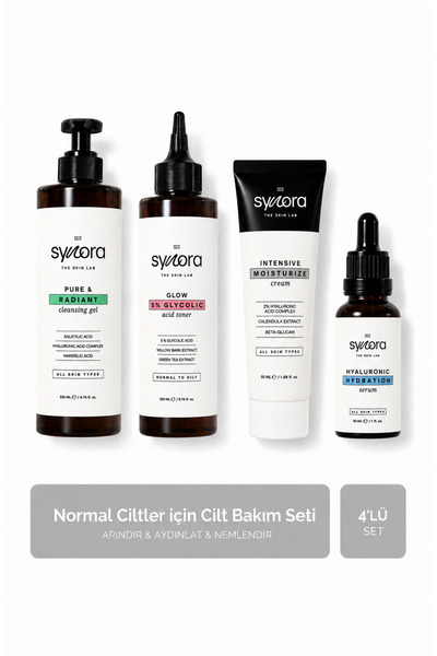 Synora Normal Ciltler için Cilt Bakım Seti