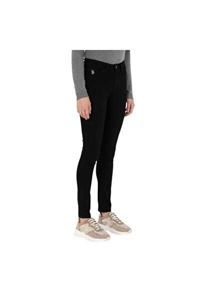U.S. Polo Assn. Kadın Siyah Jean Pantolon 50272851