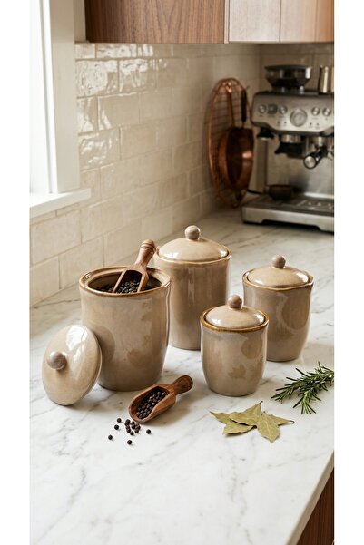 Generic A set of spice jars and containers with a perfect design