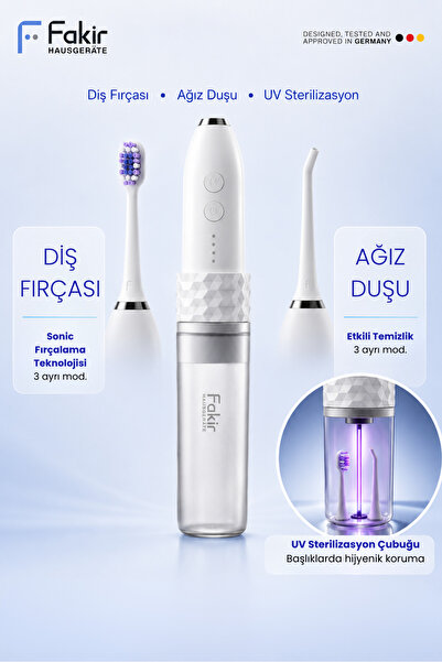 Fakir ProbiWash Go 2in1 Elektrikli Diş Fırçası-Ağız Duşu/İkisi Bir Teknoloji