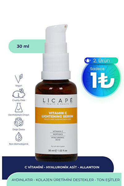 Licape C Vitaminli Aydınlatıcı Serum 30 ml