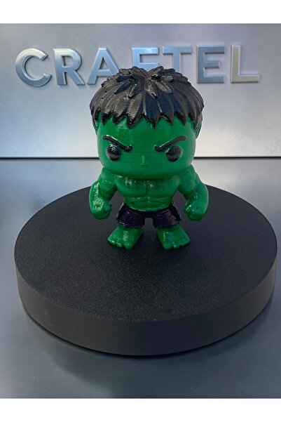CRAFTEL Hulk Figür Funko Pop Koleksiyonluk Hediyelik Ürünler Masa Üstü Dekora...