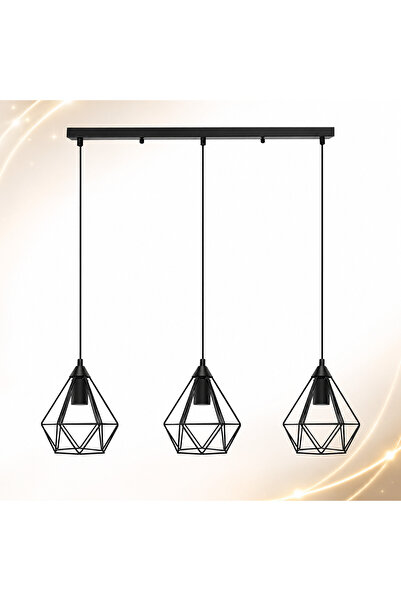 Sofia Concept Lustra Retro cu 3 Pendule Clara, Stil Vintage Retro, Inaltime a...