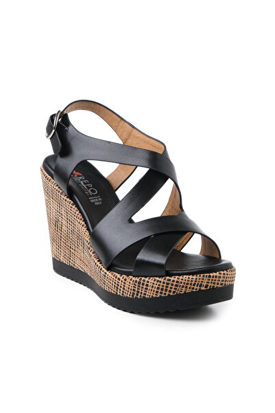 Repo Kadın / Kız Sandalet 52231-E4 Repo Nero